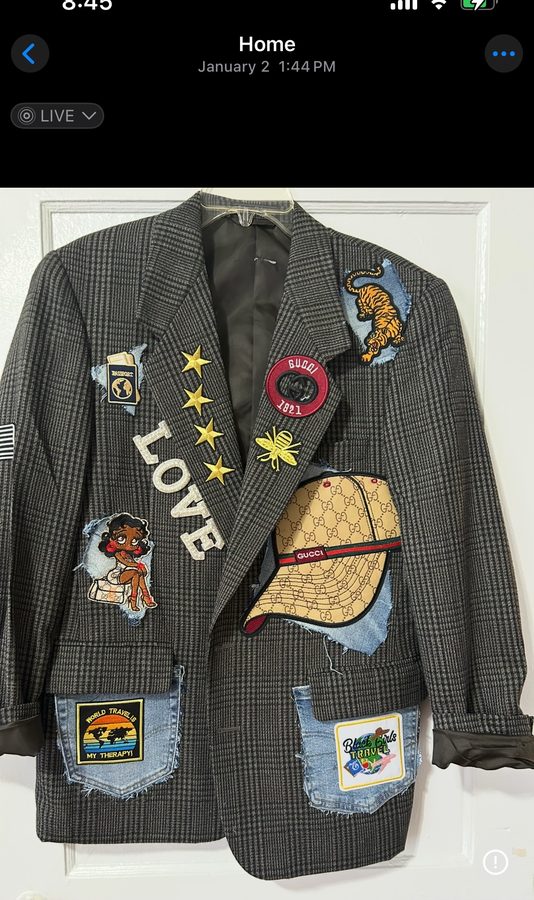 Custom patch work by Patches Please